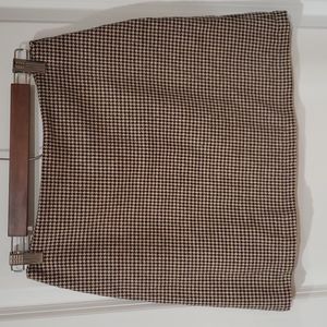 Shein Houndstooth Skirt